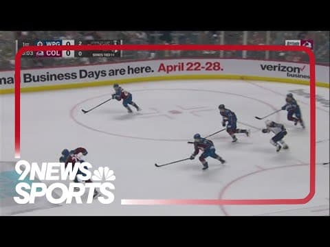 Avs take on the Jets in Winnipeg