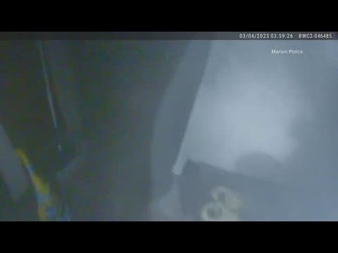 3 Marion officers rescue man from burning apartment building