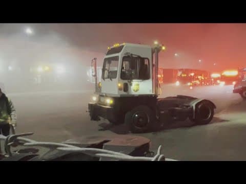 Fire at UPS distribution facility in Kearny Mesa prompts employee evacuation