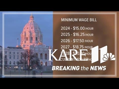 Lawmakers weigh state minimum wage hike
