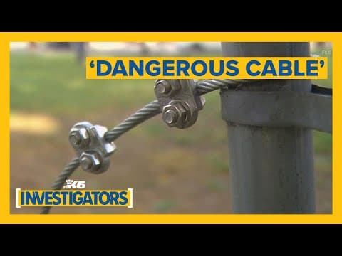 Family sues city of Everett after metal cable leads to son's death