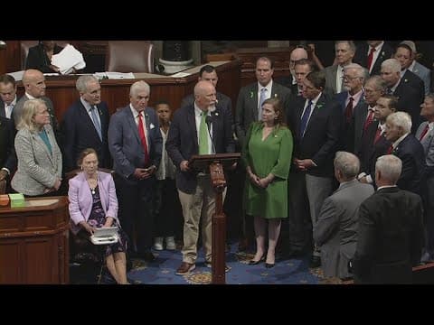 House of Representatives holds moment of silence for Texas flood victims