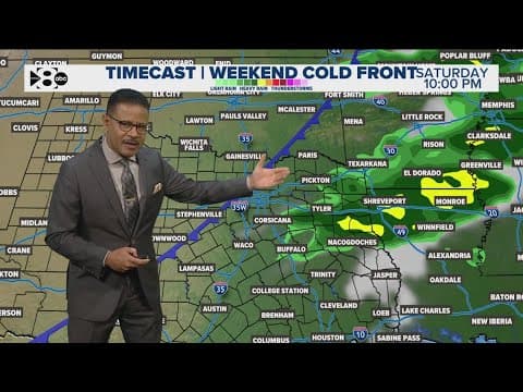 DFW Weather: Cooler temperatures are on the way! Here's when rain is in the forecast