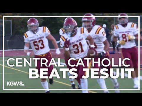 Central Catholic shuts down Jesuit in Holy War Game | Friday Night Football