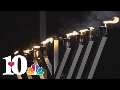 Jewish community reflects on faith during Knoxville Hanukkah celebration