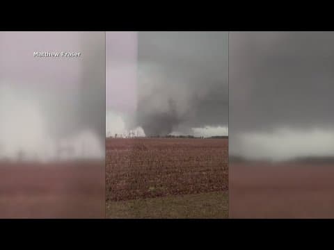 Three tornadoes touched down in Arkansas