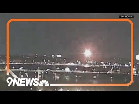 Passenger jet collides with helicopter while landing at Reagan Washington National Airport, FAA says