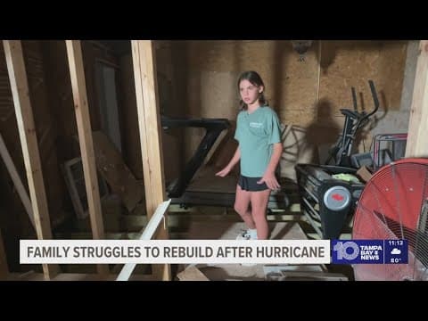 St. Pete Mom and Navy Veteran Still Waiting for Help to Rebuild a year after hurricanes