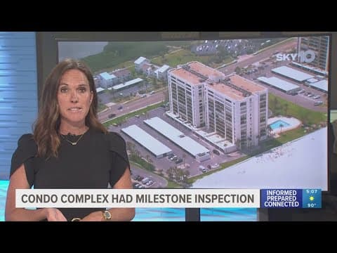 10 Investigates: Clearwater condo with crack in pillar had milestone safety inspection