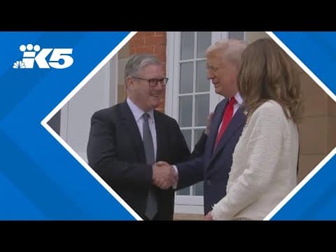 President Trump meets with U.K. prime minister