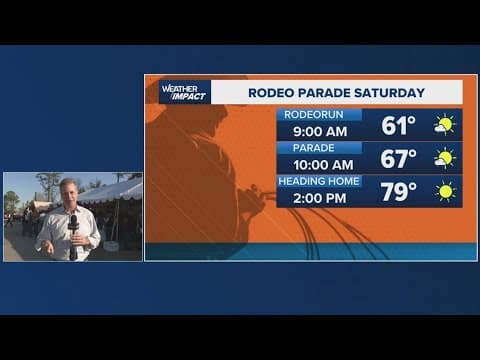 Perfect forecast expected for Houston Rodeo Parade