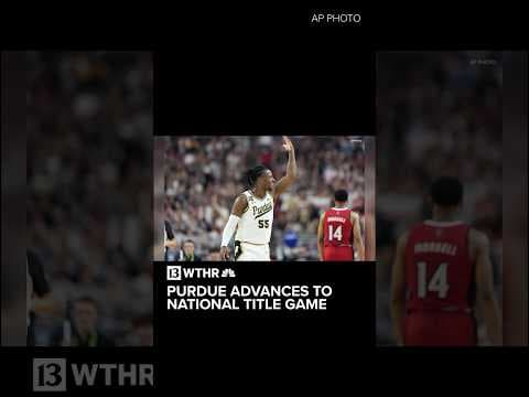Purdue reaches 1st national title game in 55 years after beating NC State