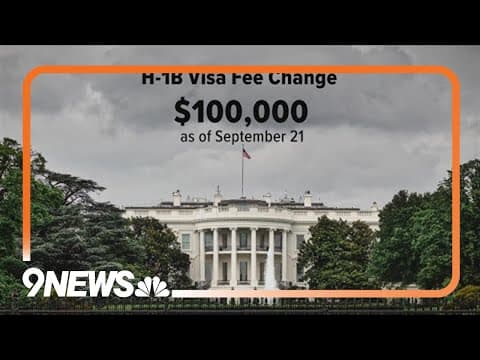 Business Buzz: New H-1B Visa fee and the future of Colorado's neighborhoods