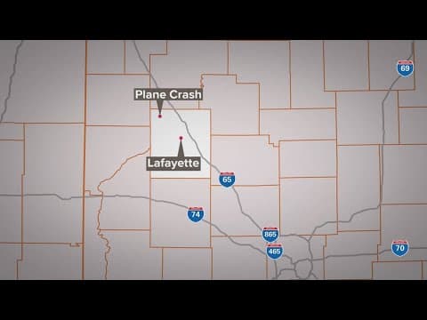 Small plane crashes in Tippecanoe County
