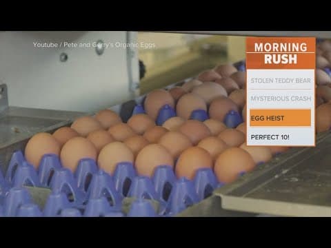 Egg prices keep going up, prompting people to steal them
