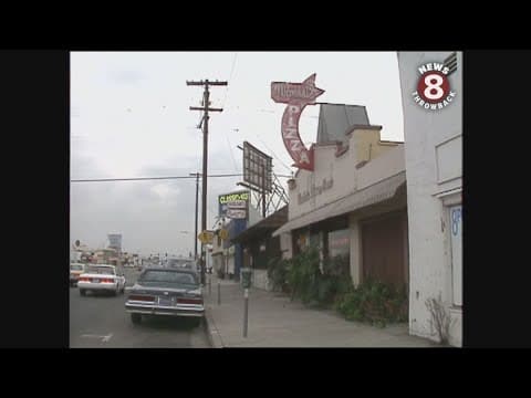 Nicolosi's Italian restaurant closing in 1990 for I-15 expansion in San Diego