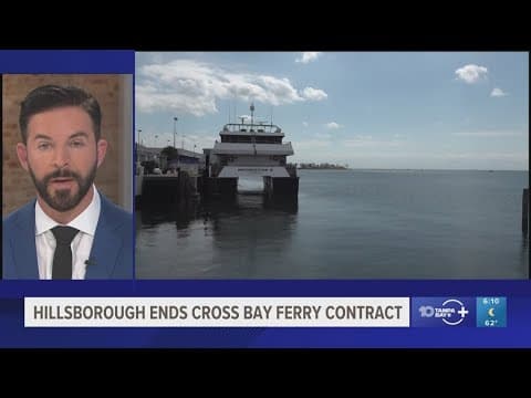 Hillsborough County ends Cross Bay Ferry contract