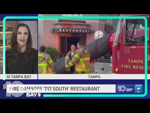 Tampa's 717 South Restaurant closes after fire