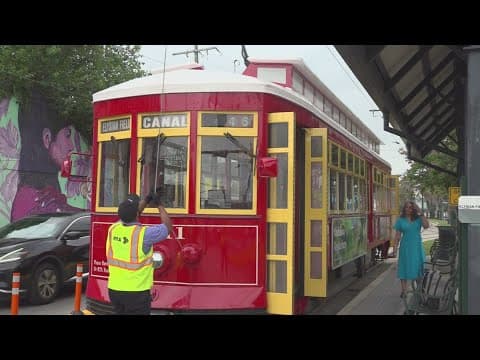 See inside Rampart streetcar– returning Sunday after years of delays