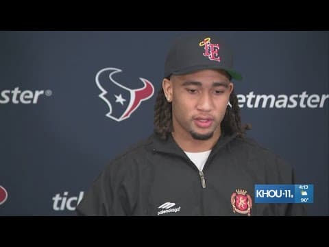 Texans head coach DeMeco Ryans, QB CJ Stroud talk about 34-7 loss to Viking