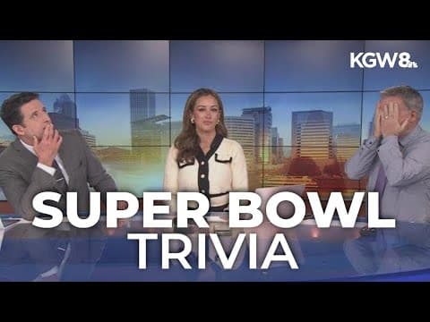 KGW Sunrise plays Super Bowl trivia