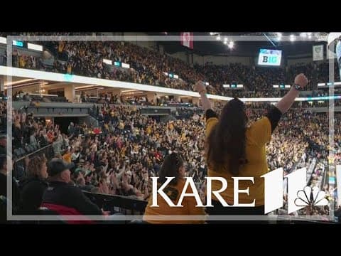 'Home court' feel for Iowa at Target Center as Caitlin Clark fuels new fan growth for women's basket