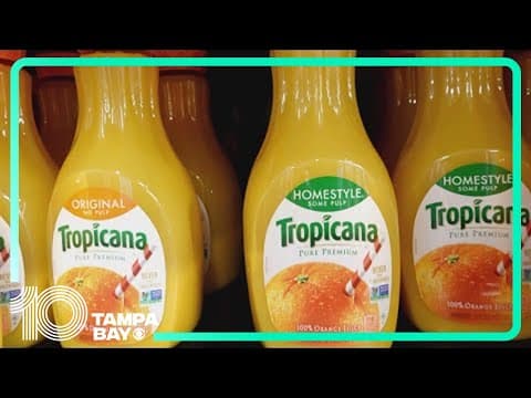 Orange juice, toilets and steel among products that could go up in price with Trump's proposed tarif