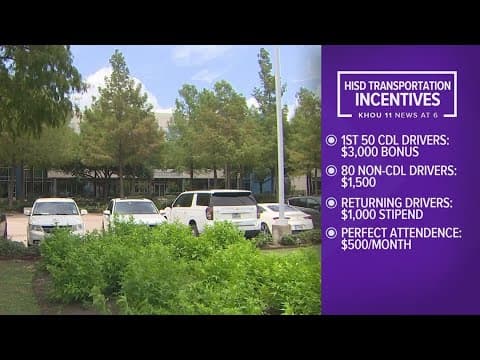 HISD trying to fill vacancies for teachers, bus drivers and more