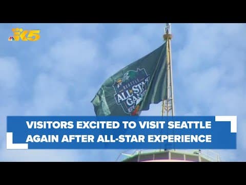 MLB All-Star Week: Visitors express optimism about Seattle and a willingness to return