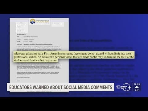 Florida Department of Education warns educators about online comments related to Charlie Kirk's deat