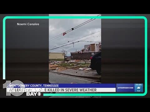 6 dead, nearly 2 dozen injured after severe storms tear through central Tennessee