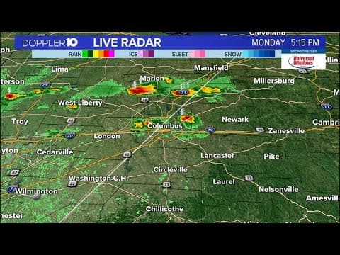 LIVE RADAR: Tracking storms moving through central Ohio