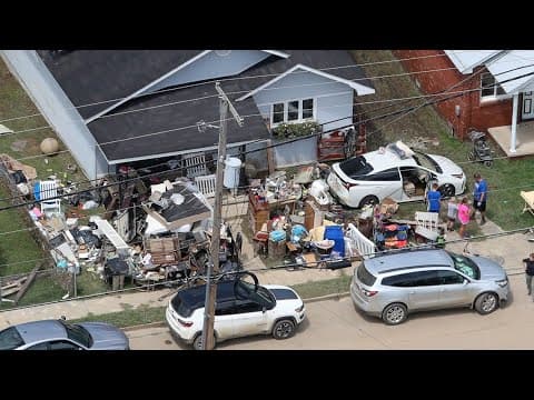 Death toll rises to 37 following floods in Kentucky