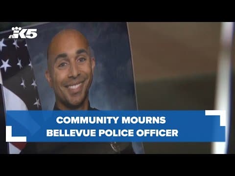Community mourns Bellevue police officer