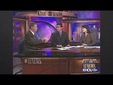 KHOU 11 Hurricane Katrina coverage: August 28, 2005