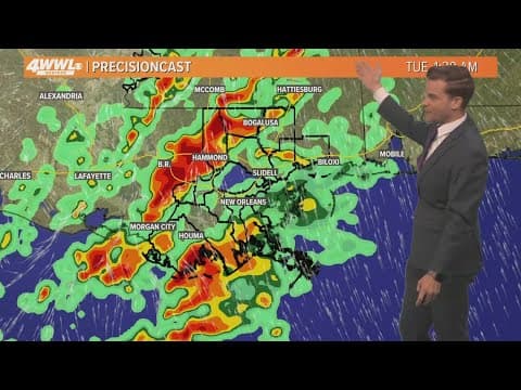 Weather Impact Alert: Heavy rain and stormy likely Monday night