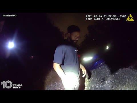 Body camera footage shows arrest of basketball star Michael Jordan's son in Florida