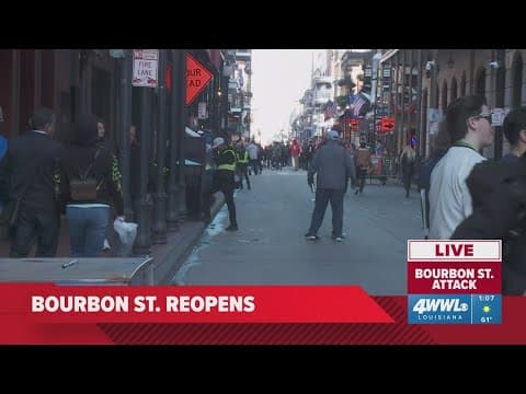 New Orleans Attack | Crowds return to Bourbon Street
