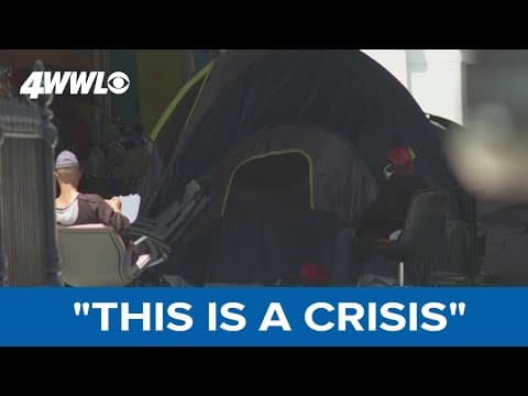 Jefferson Parish, NOLA homelessness crisis intensifying post-pandemic