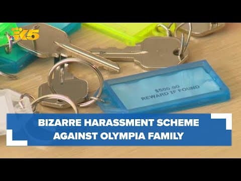 Bizarre harassment scheme has dozens showing up to Olympia family's home expecting a reward