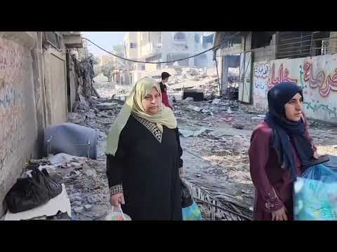 US citizens line up to leave Gaza amid ongoing war