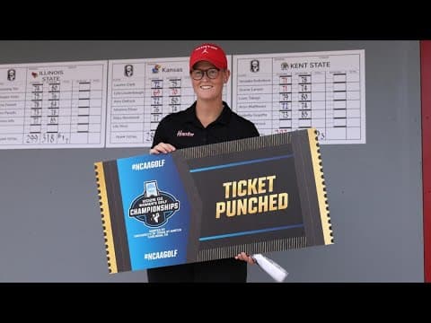 UH golfer joins elite company at NCAA Women's Golf Championship