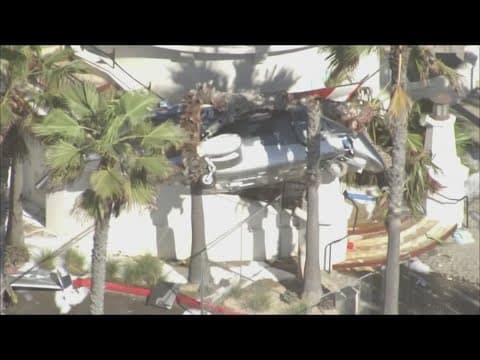 5 people hurt after helicopter crashes in Southern California