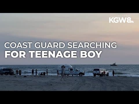 Teen swimmer missing off Washington coast