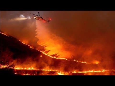 LA fires latest | At least 10 dead as wildfires become most destructive in city’s history