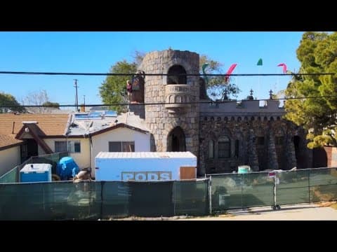 'Castle' home' in San Diego captures community attention