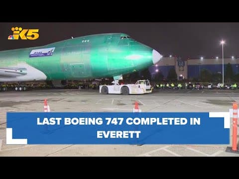 Boeing's 747 program wraps after decades of production