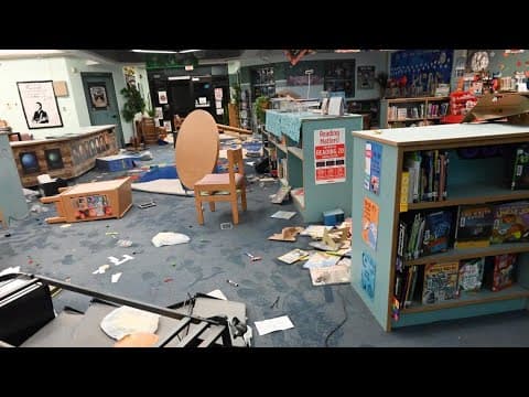 Deputies arrest two teens accused of vandalizing Florida elementary school