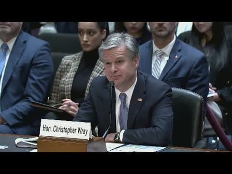 FBI Director warns of increased terror threats at southern border