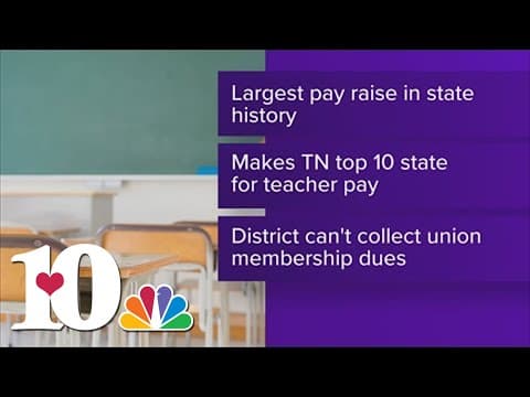 Gov. Bill Lee signs TN bill requiring teachers make at least $50,000 per year by 2027